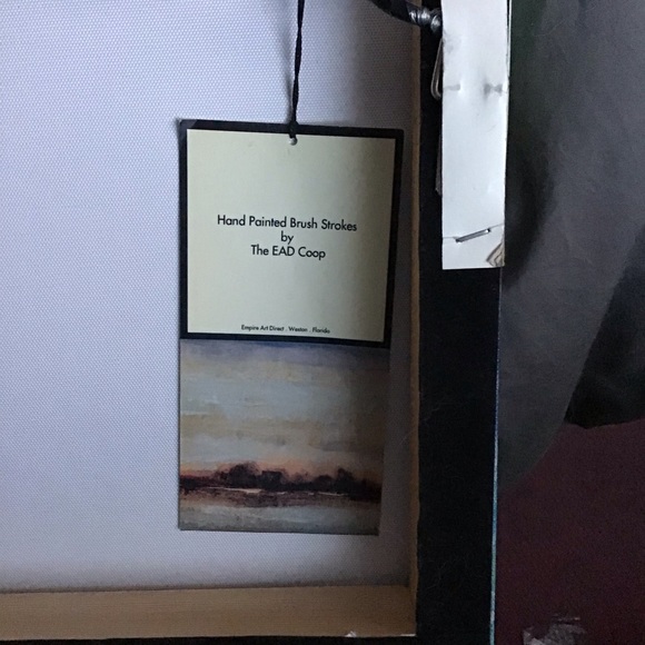 An Empire Art Direct original. Hand Painted Brush Strokes by EDN coop NWT - Picture 3 of 4